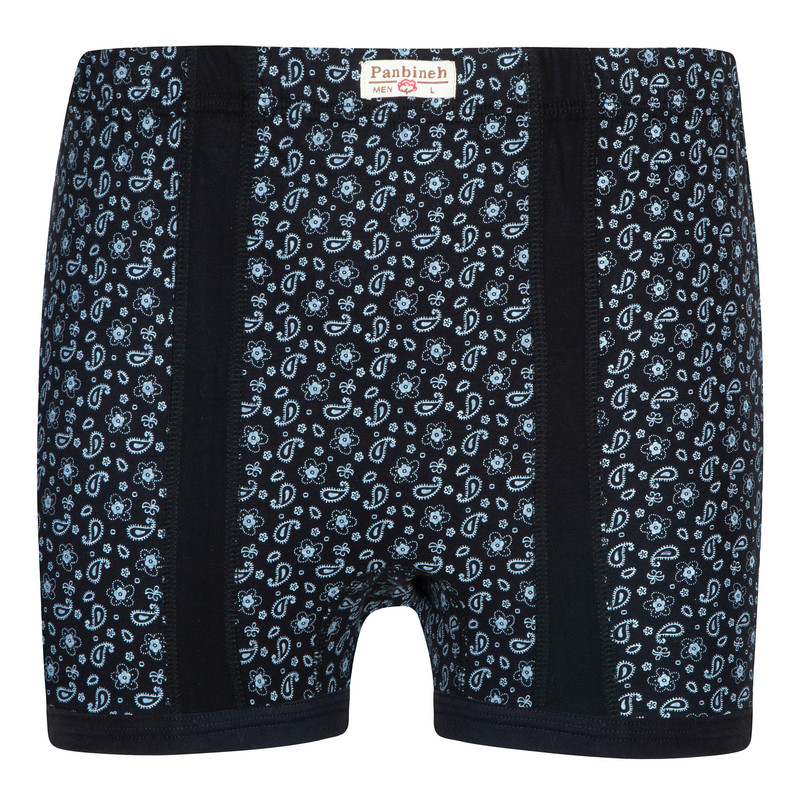 شورت مردانه پنبینه مدل نخ پنبخ خالص صادراتی طرح ترمه