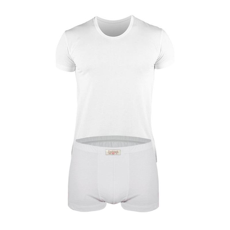 ست شورت و زیرپوش مردانه پنبینه مدل نخ پنبه خالص صادراتی