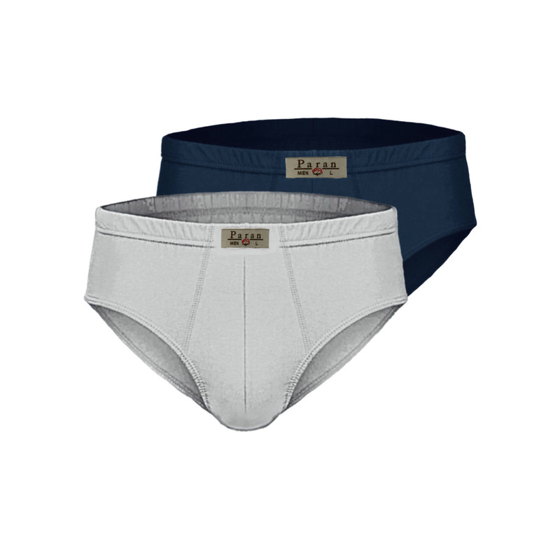 شورت مردانه تولیدی پاران مدل نخ پنبه خالص صادراتی مجموعه 2 عددی