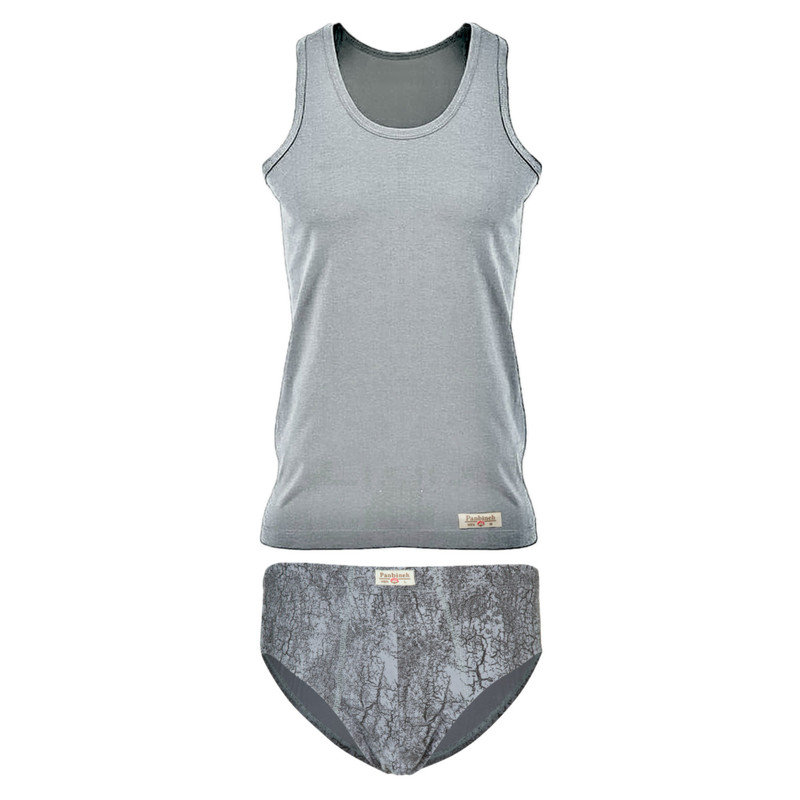 ست شورت و زیرپوش مردانه پنبینه مدل نخ پنبه خالص صادراتی آراد