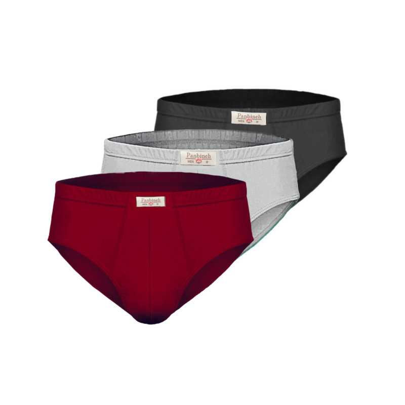 شورت مردانه مدل نخ پنبه خالص صادراتی مجموعه 3 عددی