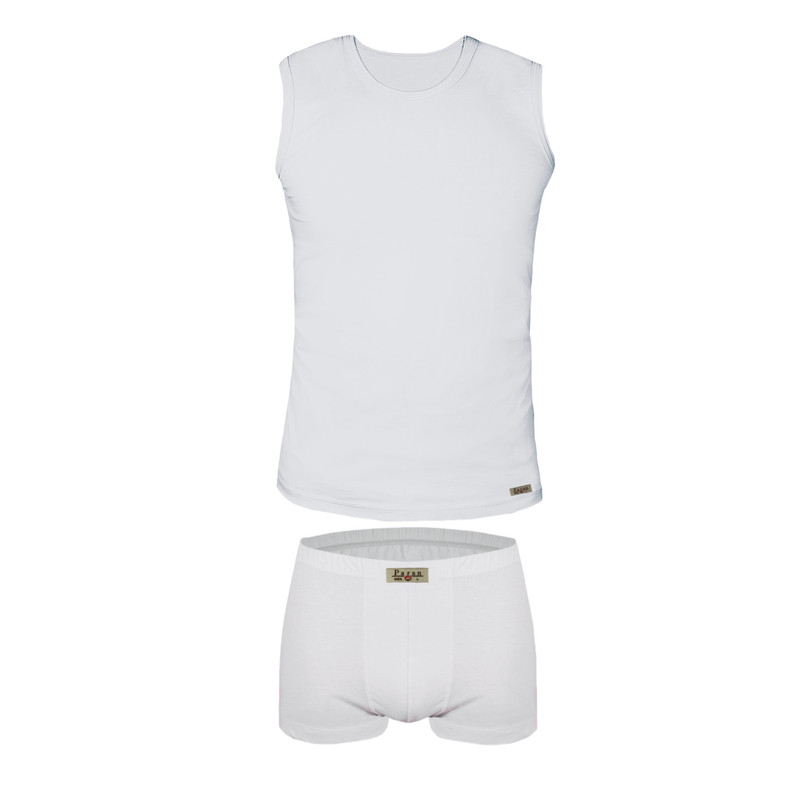 ست شورت و زیرپوش مردانه تولیدی پاران مدل صادراتی