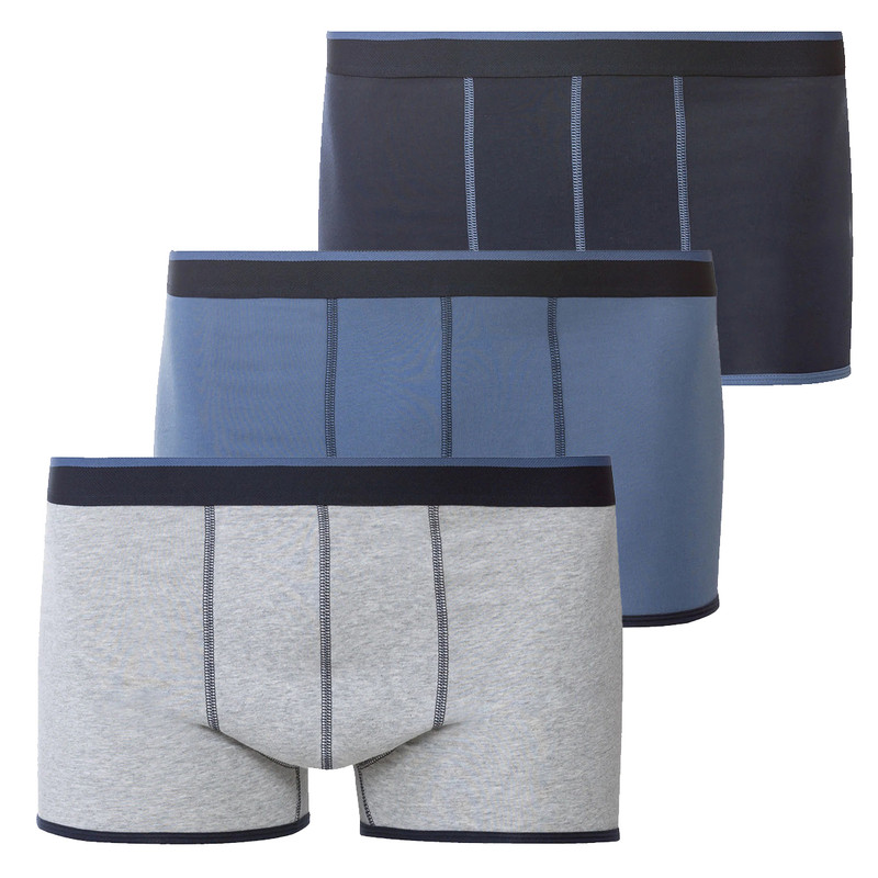 شورت پادار مردانه مدل پلاس کد Lux2025BL مجموعه 3 عددی