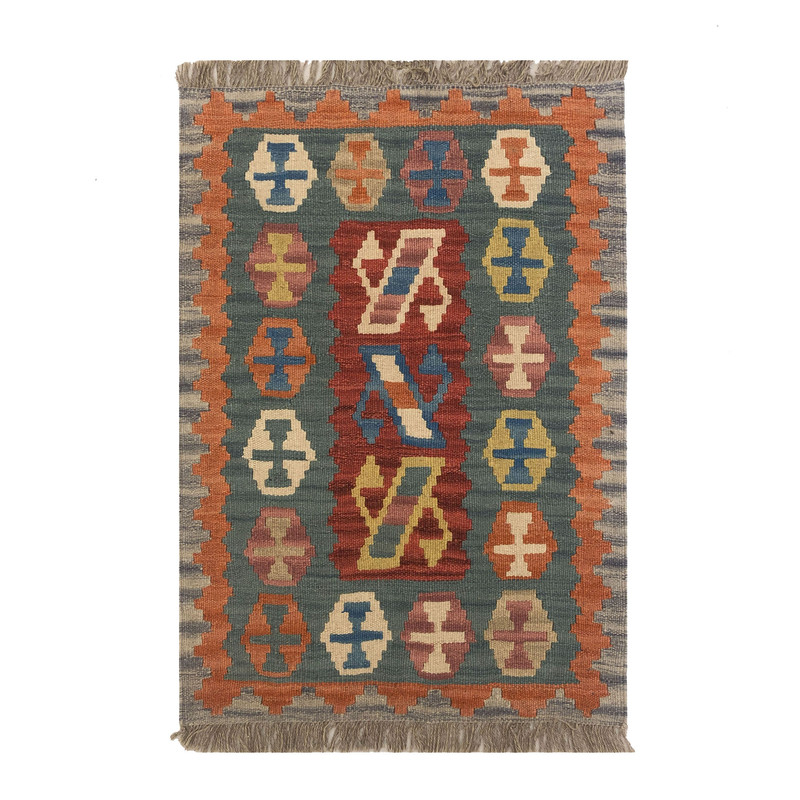    گلیم دستبافت نیم متری طرح شیرازی کد 906068