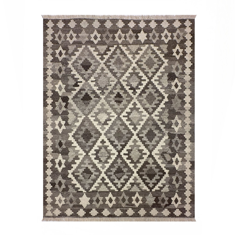    گلیم دستبافت سه متری طرح قشقایی مدل خودرنگ کد 21524