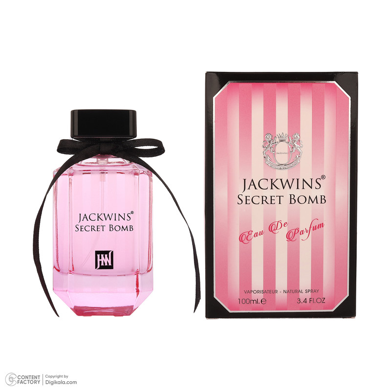 ادوپرفیوم زنانه جانوین مدل  ویکتوریا سکرت بامب شل  حجم 100 میلی‌لیتر