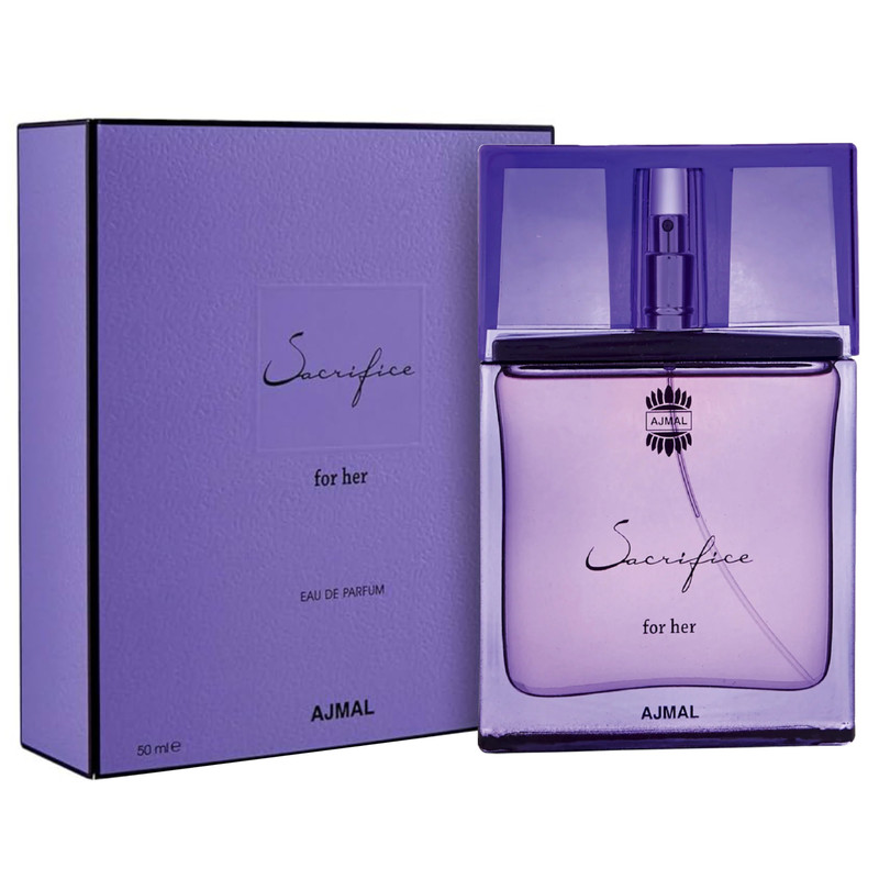 ادوپرفیوم زنانه اجمل مدل Sacrifice با رایحه شیرین حجم 50 میلی‌لیتر