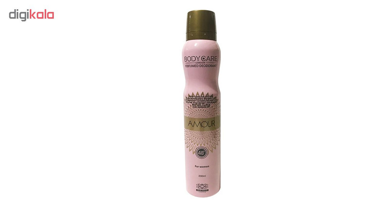 اسپری خوشبو کننده بدن زنانه بادی کر مدل AMOUR حجم 200 میلی لیتر