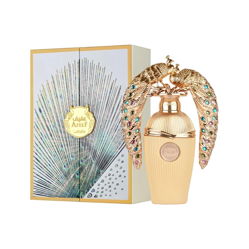 ادو پرفیوم زنانه لطافه مدل عفیف با رایحه گرم و شیرین حجم 100 میلی لیتر