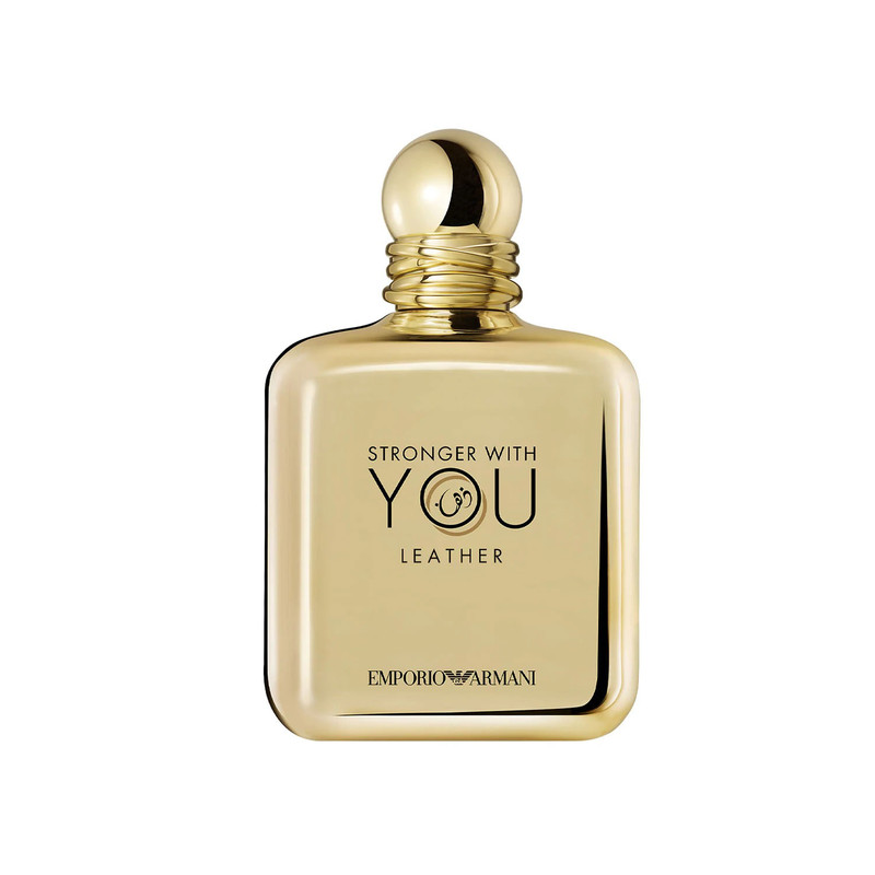 ادو پرفیوم مردانه امپریو آرمانی مدل Stronger With You Leather حجم 100 میلی لیتر