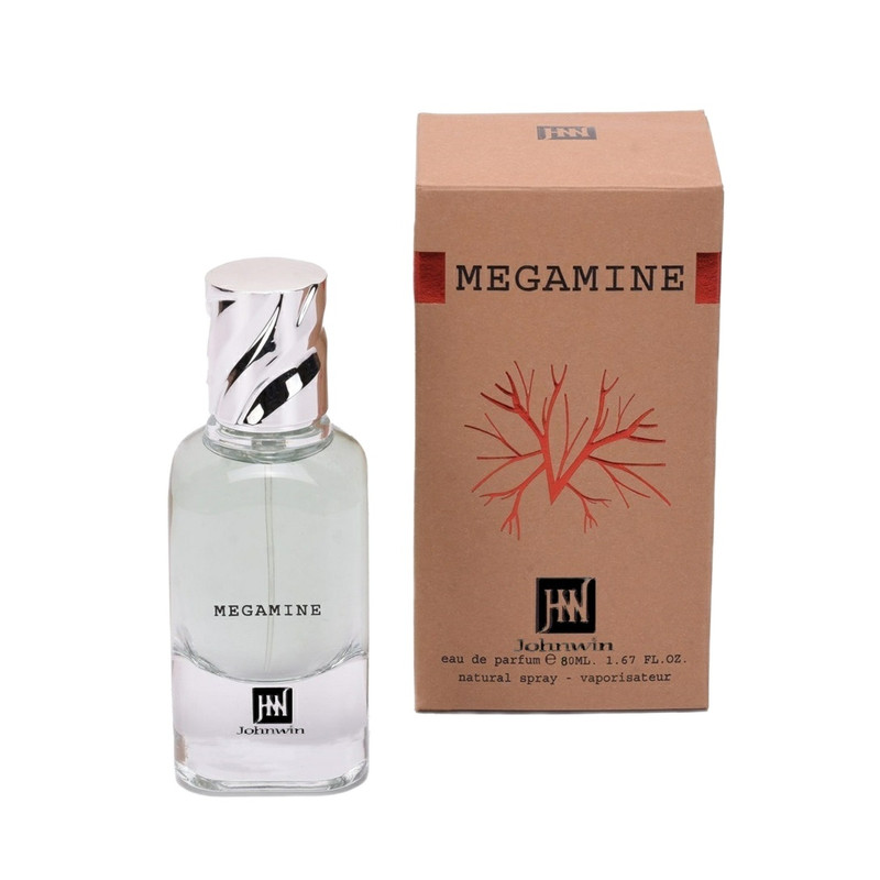 ادوپرفیوم جانوین مدل  مگامین مگاماره با رایحه خنک و تلخ حجم 80 میلی‌لیتر