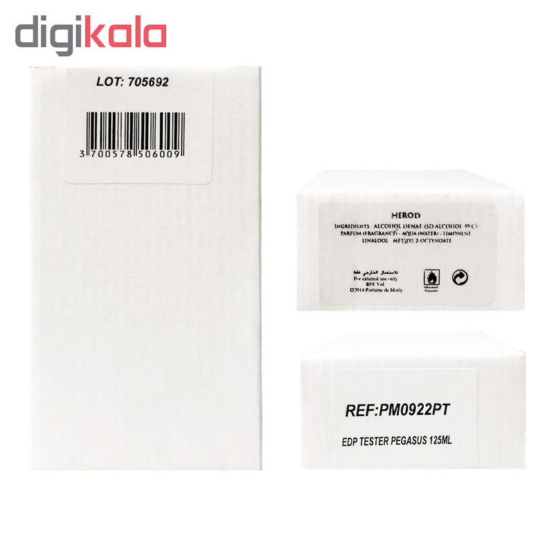 تستر ادو پرفیوم مردانه دو مارلی مدل herod