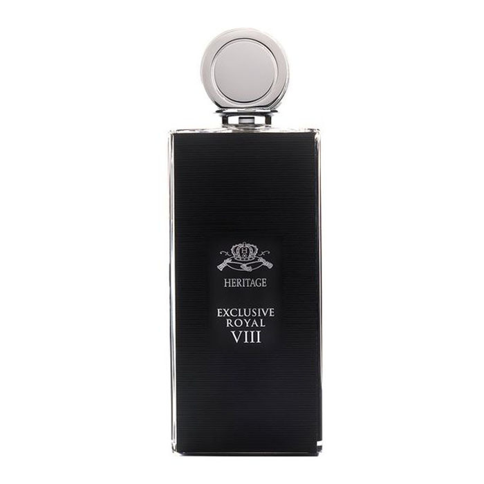 ادو پرفیوم مردانه هریتیج مدل EXCLUSIVE ROYAL VIII با رایحه گرم و شیرین حجم 120 میلی لیتر