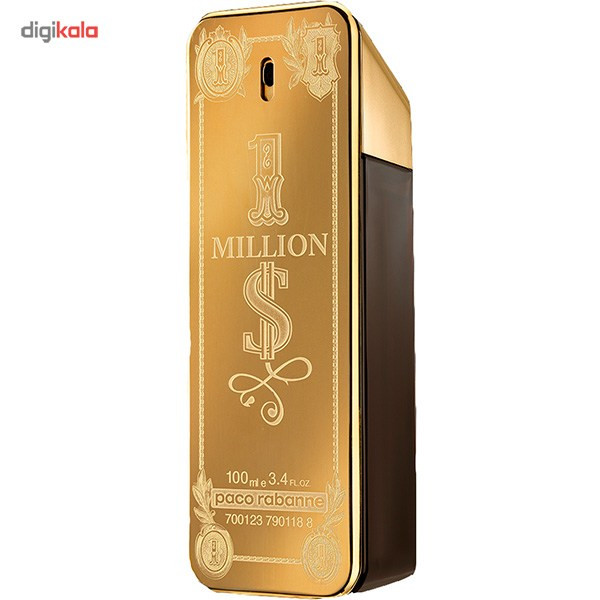 ادو تویلت مردانه پاکو رابان مدل 1 Million $ حجم 100 میلی لیتر