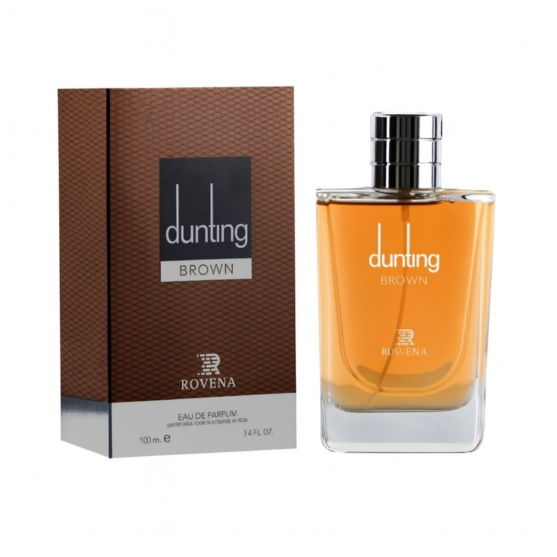 ادو پرفیوم مردانه روونا مدل Dunting Brown با رایحه تلخ حجم ۱۰۰ میلی لیتر