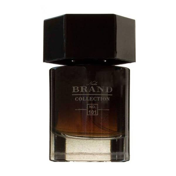 عطر جیبی مردانه نیچ برند کالکشن مدل saint laurent la nuit homme کد 101 حجم ۲۵ میلی لیتر