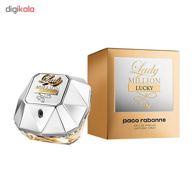 ادو پرفیوم زنانه پاکو رابان مدل Lady Million Lucky حجم 80 میلی لیتر