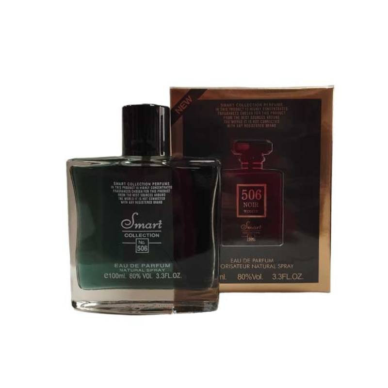 ادوپرفیوم زنانه اسمارت کالکشن مدل 506 با رایحه گرم حجم 100 میلی‌لیتر