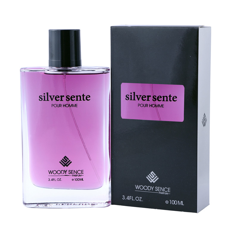ادو پرفیوم مردانه وودی سنس مدل سیلور سنت حجم 100 میلی لیتر  