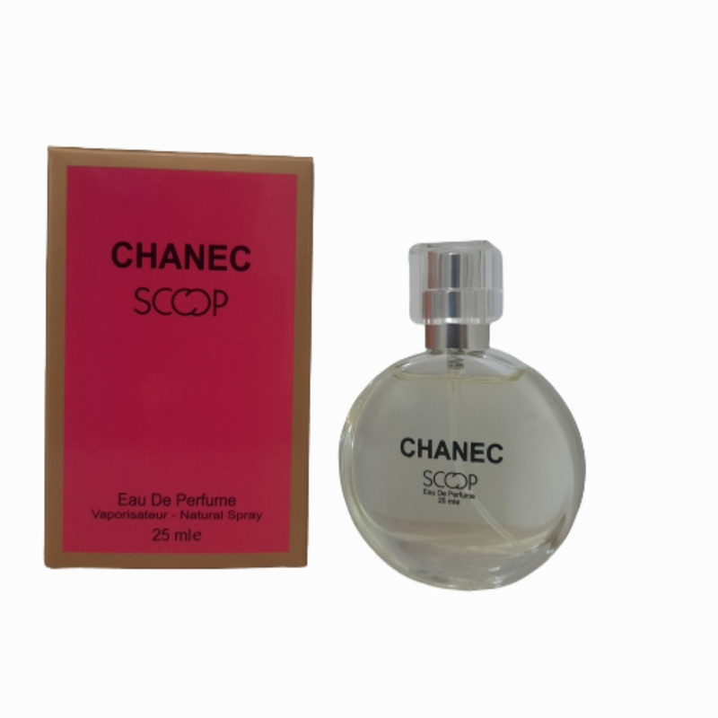 عطر جيبي زنانه اسکوپ مدل chanec حجم 25 میلی لیتر