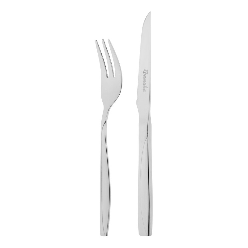 سرویس کارد و چنگال استیل  12 پارچه  مناسب برای 6 نفر باماها مدل ماینز کد 261