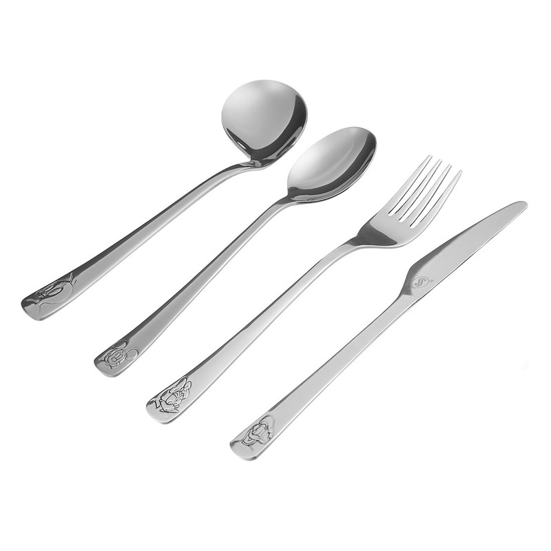 ست قاشق و چنگال کودک صنایع استیل ایران