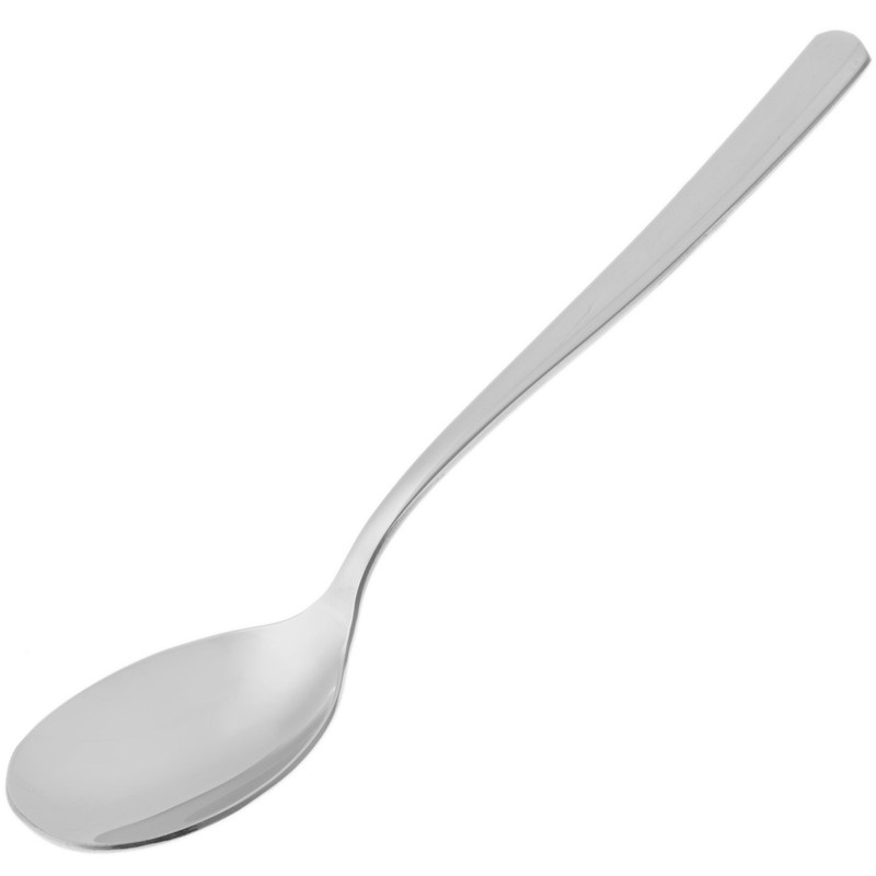 قاشق سرو سالاد صنایع استیل ایران مدل روما کد 6 