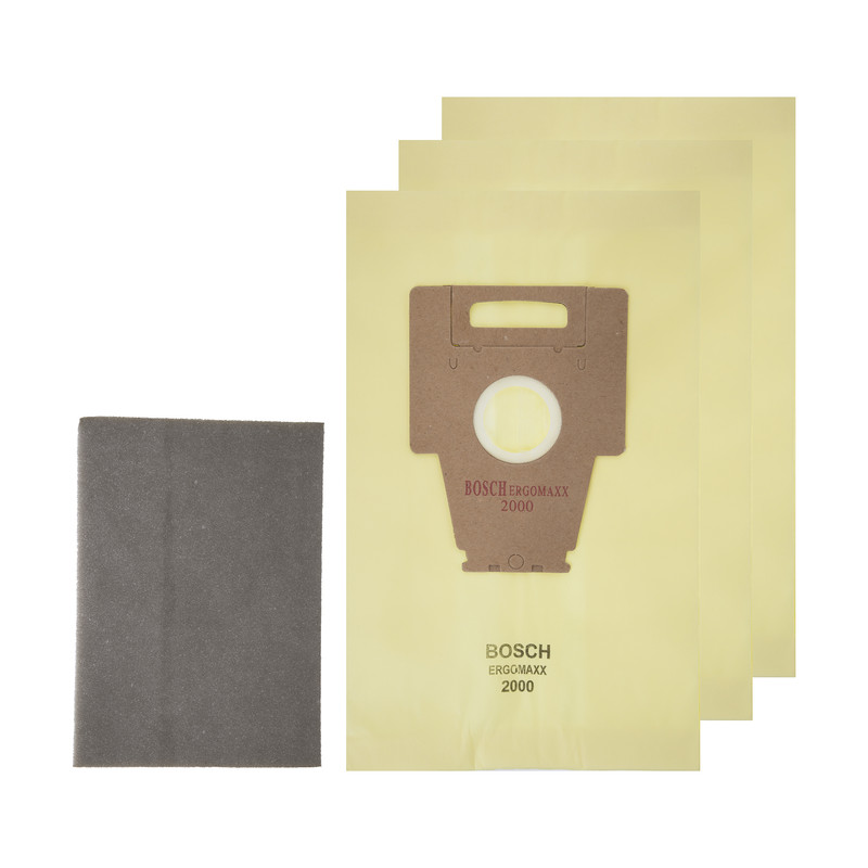 کیسه جاروبرقی مدل VCB-05 مناسب جاروبرقی بوش ارگومکس 2000 بسته 5 عددی به همراه یک عدد فیلتر