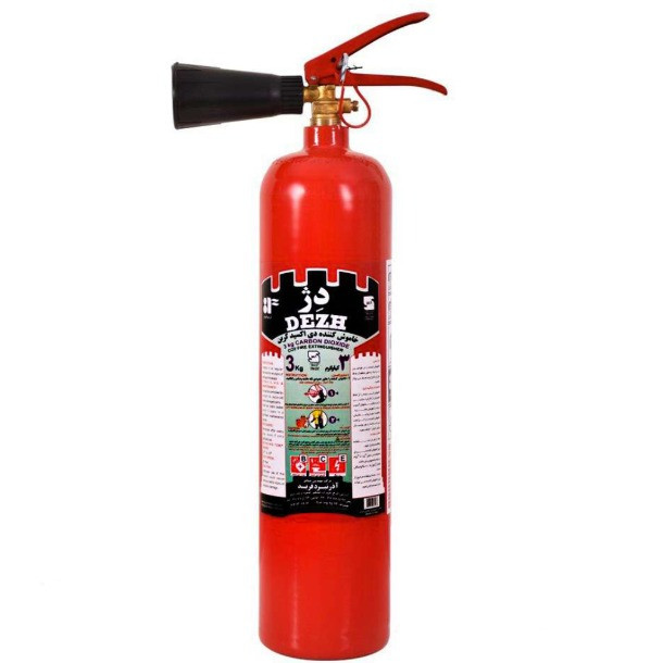 کپسول آتش نشانی CO2 دژ وزن 3 کیلو گرم