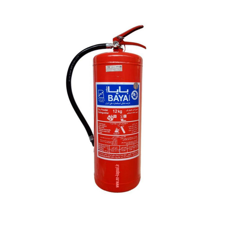 کپسول آتشنشانی بایا مدل mt50 وزن 12 کیلوگرم
