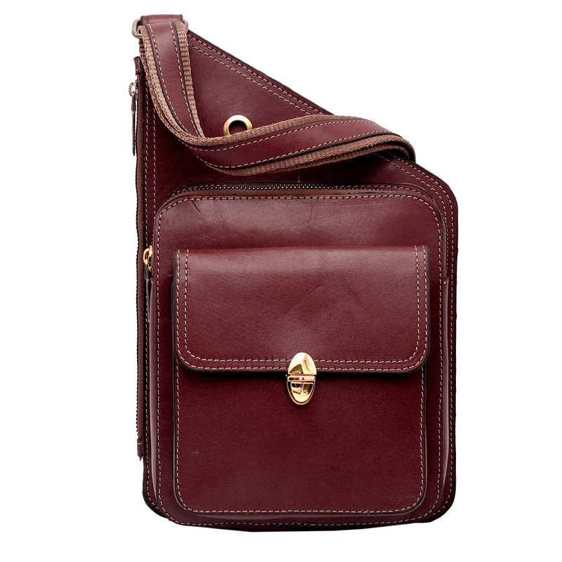 کیف کراس بادی مدل چرم طبیعی کد FTH118