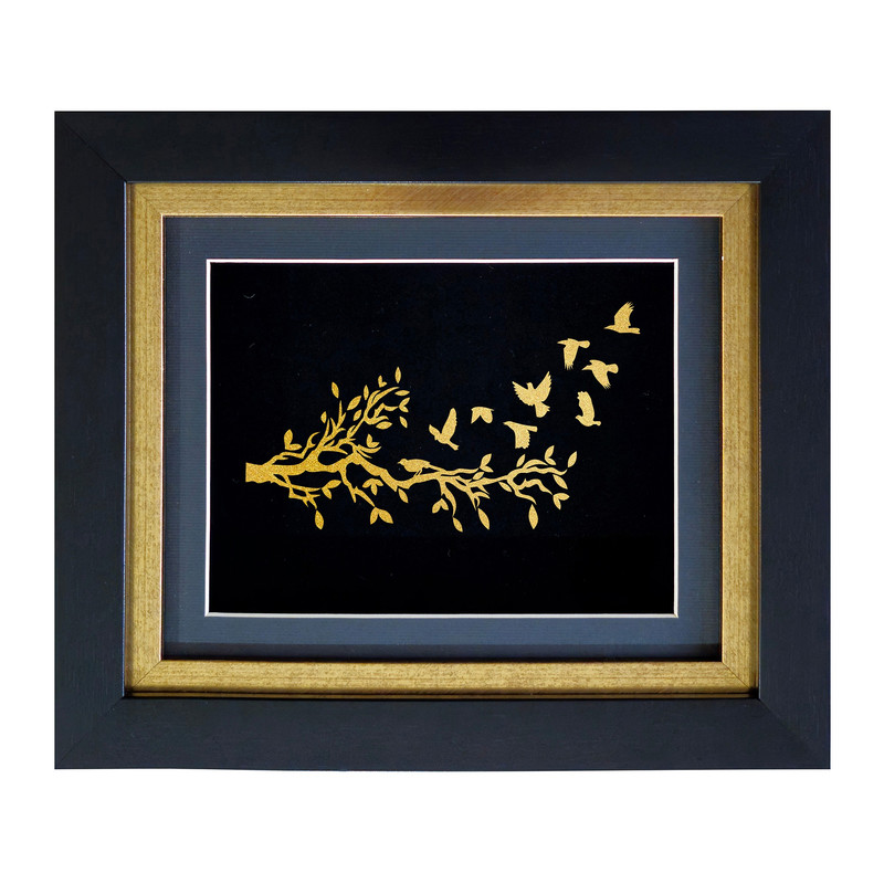 تابلو طلاکوب آلتین هنر مدل پرواز کد 501141