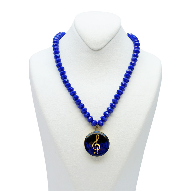 گردنبند زنانه آلتین هنر بزازیان مدل روکش طلا ملودی