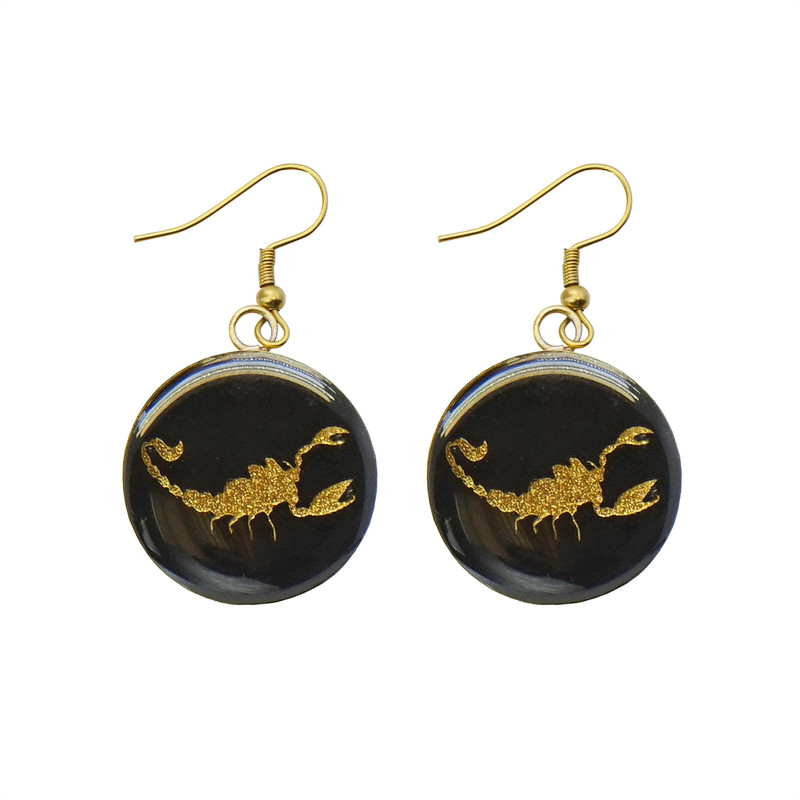 گوشواره زنانه آلتین هنر مدل ماه آبان