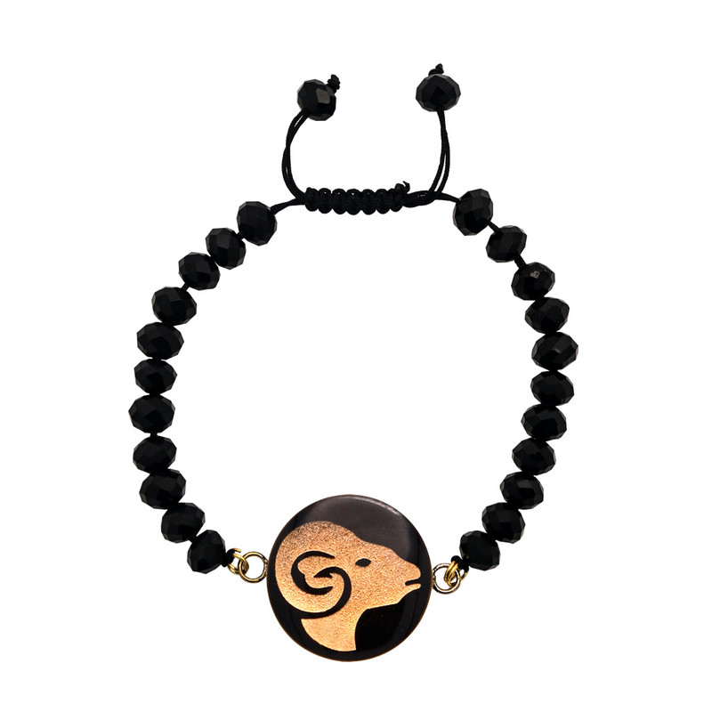 دستبند زنانه آلتین هنر مدل ماه فروردین