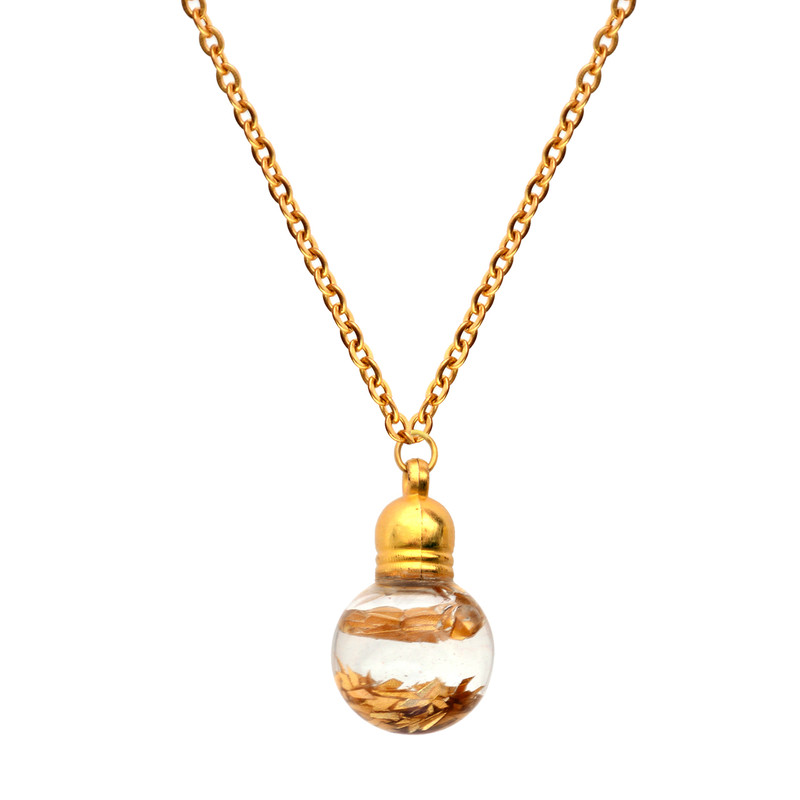 گردنبند زنانه طرح گوی کد 100172