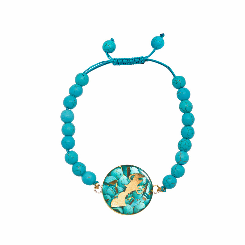 دستبند زنانه آلتین هنر مدل ماه بهمن