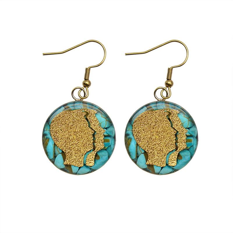 گوشواره زنانه آلتین هنر مدل ماه خرداد