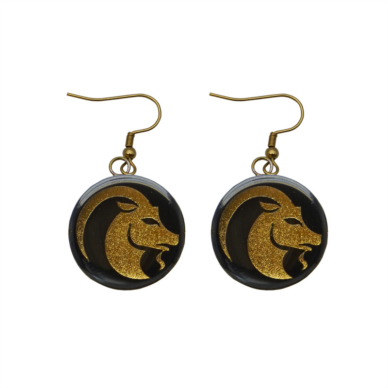 گوشواره زنانه آلتین هنر بزازیان مدل ماه دی