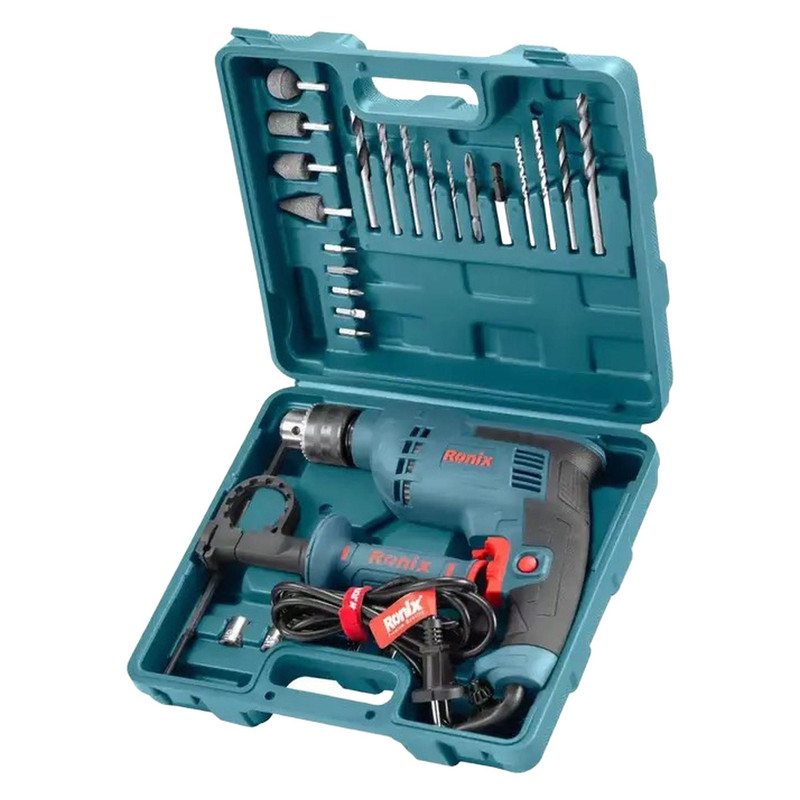 مجموعه 29 عددی دریل  چکشی رونیکس مدل RS-0007