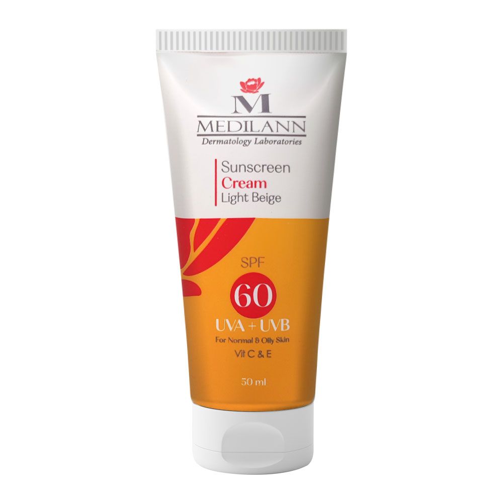 ضدآفتاب رنگی فاقد چربی مدیلن