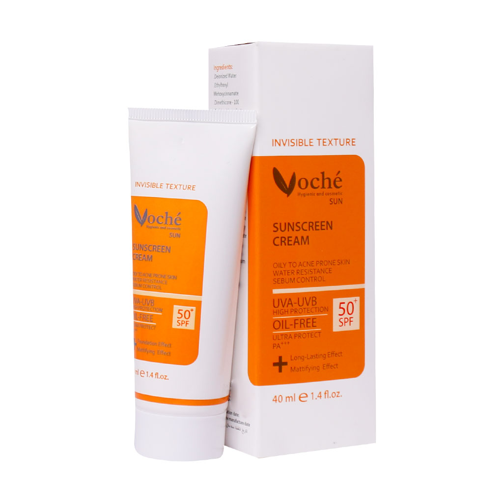 ضدآفتاب بیرنگ پوست خشک و معمولی وچه