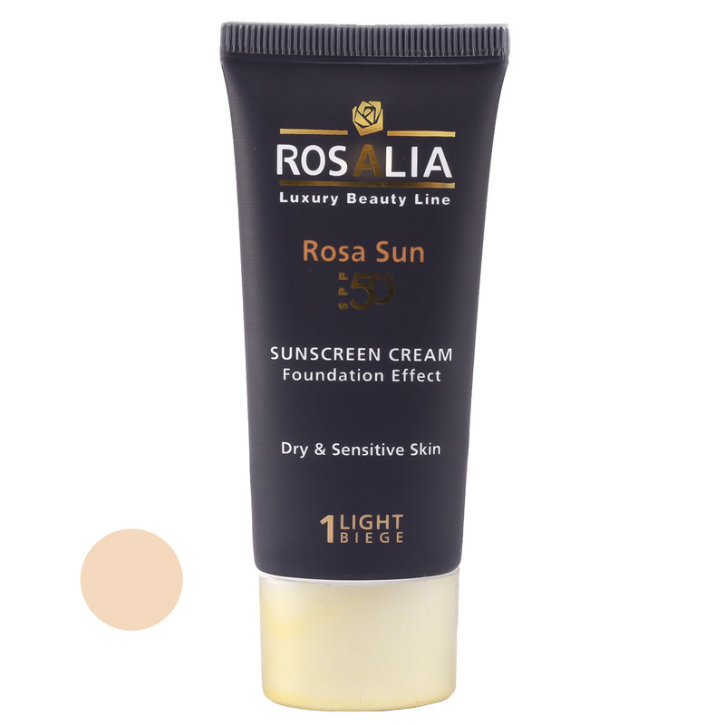 ضدآفتاب رنگی پوست خشک رزالیا