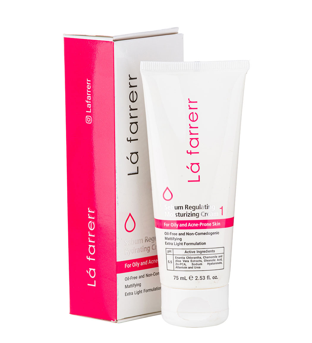 کرم کنترل کننده چربی و آبرسان لافارر