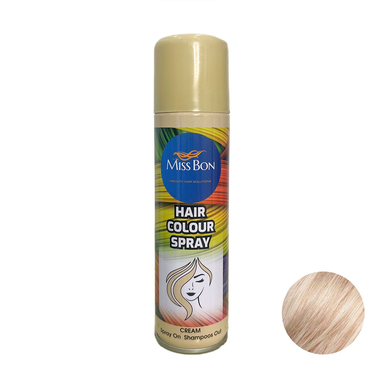 اسپری رنگ مو کرم میس بون