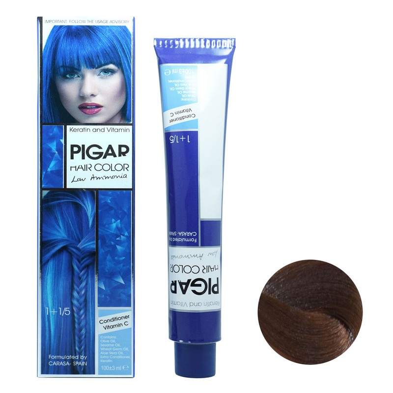 رنگ مو w2 پیگار