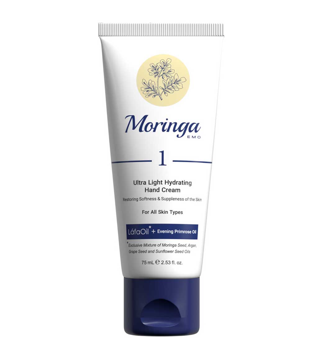 کرم دست و صورت انواع پوست 75میل مورینگا