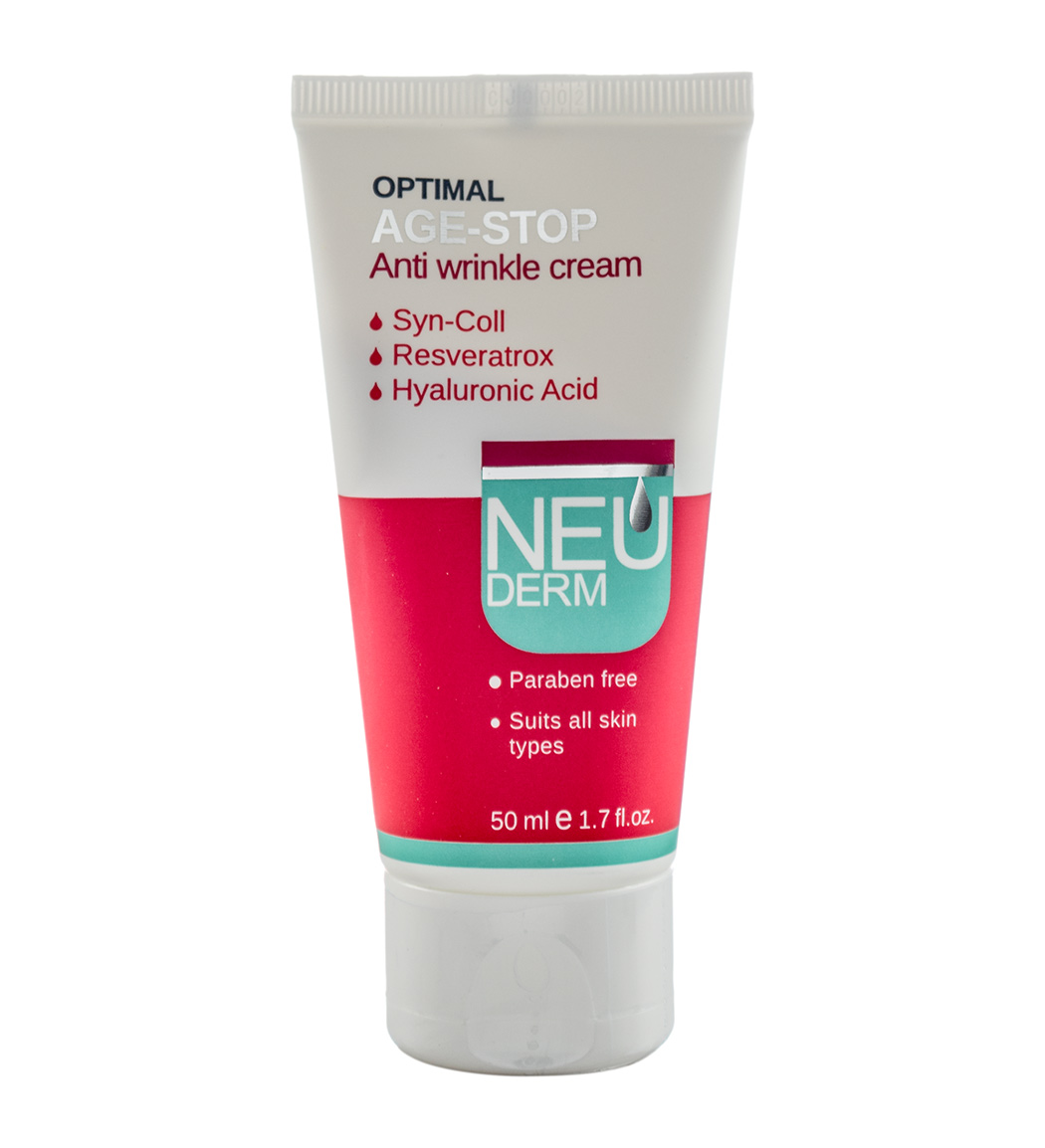 کرم ضد چروک تیوپی اپتیمال نئودرم