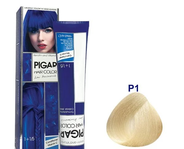 رنگ p1مو  پیگار