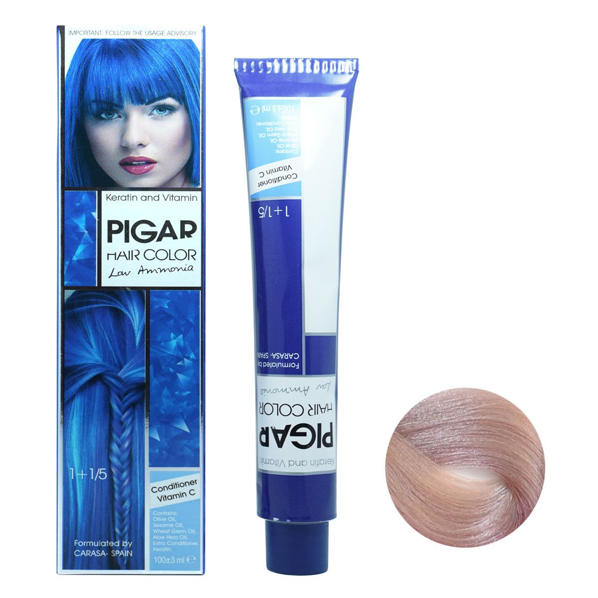 رنگ مو 8.9 پیگار